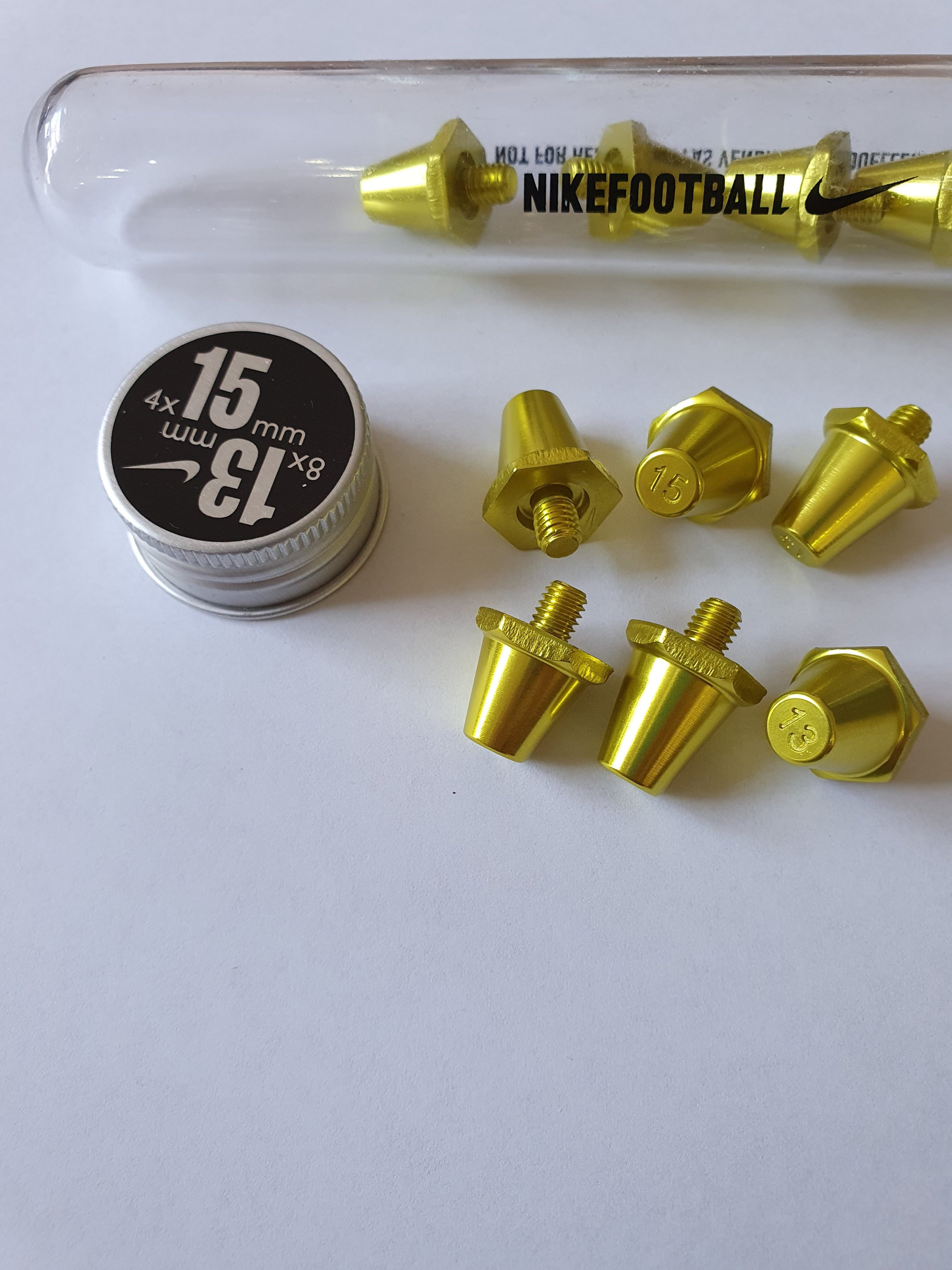 Nike Performance Replacement Metal Studs Long 8x13mm 4x15mm For Your Feet
