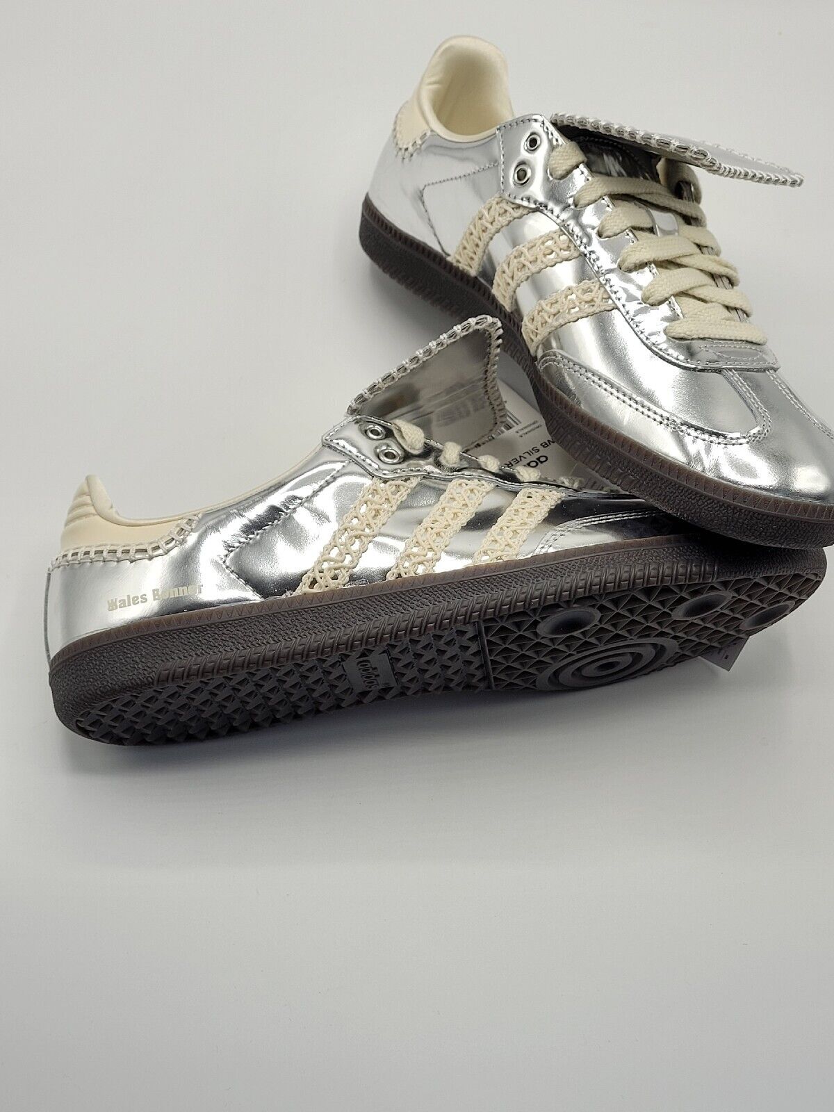Adidas Originals x Wales Bonner Samba Silver | For Your Feet Adidas Originals x Wales Bonner Samba Silver | For Your Feet